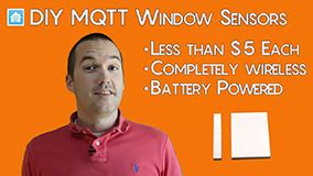 Diy wireless mqtt smart home window sensors. .  ...