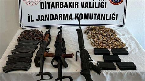 Diyarbakır'da roketatar, mühimmat ve uyuşturucu ele geçirildi - Son Dakika Haberleri