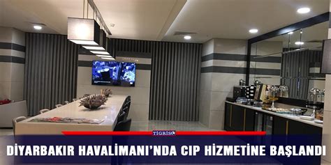 Diyarbakır Havalimanı'nda CIP Hizmetleri.