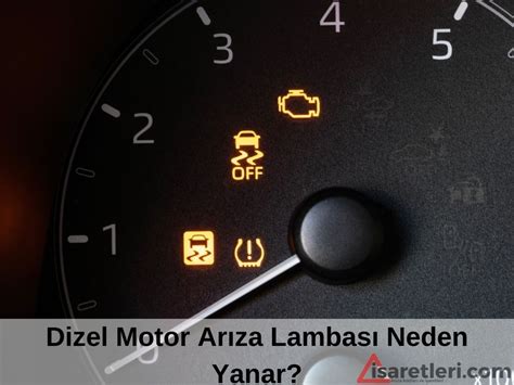 Dizel motor arıza lambası neden yanar? Aracınızın benzinli yada dizel olması motor arıza lambasının yanma durumuna etki etmez.