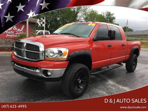 Dodge For Sale in Joplin, MO - D & J AUTO SALES. Home. Inventory. 