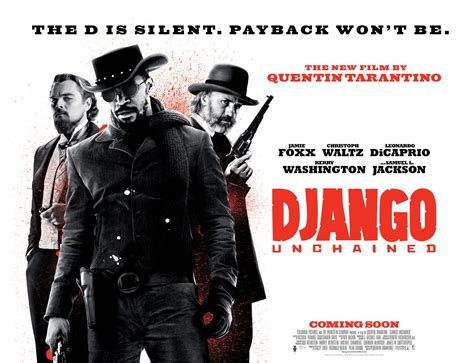 Django 2012. Released December 11th, 2012, 'Django Unchained' stars Jamie Foxx, Christoph Waltz, Leonardo DiCaprio, Kerry Washington The R movie has a runtime of about … 