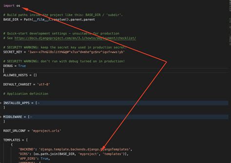 Django 3 Displaying Hello world! in a template