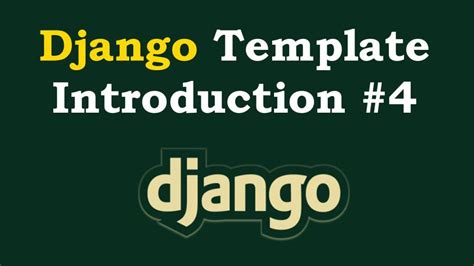 Django Template Introduction with Example Code Loop