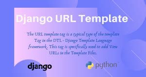 Django URL Template AskPython