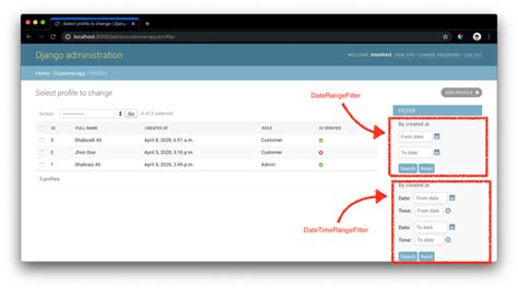 Django admin date filter. : Enhance your Django admin interface with Unfold's datetime filt...