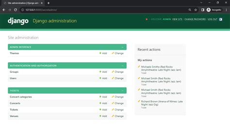 Django admin example.  You will learn how to create a project where you can add, re...