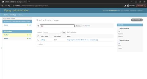 Django admin search fields.  Link to the topic: I feel like this class ...