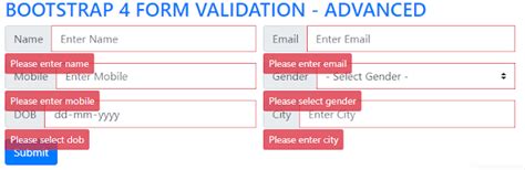 Django bootstrap 4 form validation.  The is-valid tags on form elements are, after upgr...