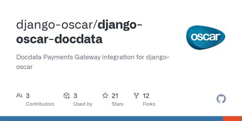 Django oscar pypi. 3.  Docdata Payments Gateway integration for django-o...