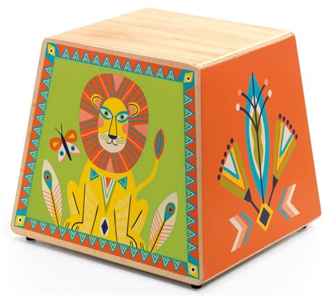 Djeco Animambo Kids Cajon Box Drum - KindtoKidz Toys & Gifts