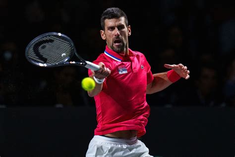Djokovic’s winning streak at Davis Cup ends with defeat to Sinner