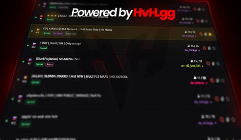 Dm hvh cs2.  Over 150 DM servers.  Here you will find all the necessary information abo...