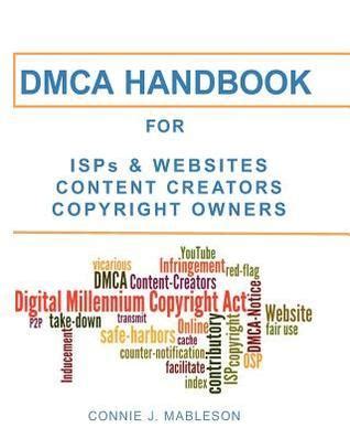 Dmca handbook for isps websites content creators and copyright owners. - & le plus grand poème par-dessus bord jeté.