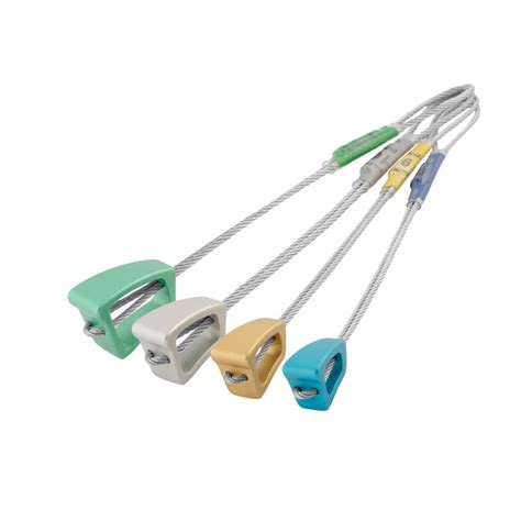 Dmm halfnut set.  R&eacute;sistance : [1] 4kN [2] 4kN [3] 6kN [4] 6kN ...