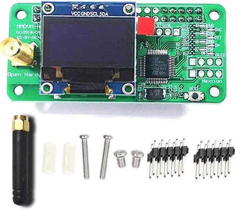Dmr mobile antenna.  1PC Single Hotspot Expansion Board OLED Screen For Mmdvm...