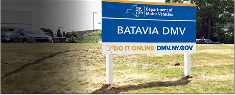 Dmv batavia ny. Alert. If your license expired between 3/1/2020 – 8/31/2021 & you renewed online by self-certifying your vision, but have not submitted a vision test to DMV, your license was suspended on 12/01/2023. Submit your vision test now to clear your suspension. 