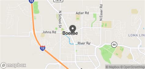 Find the address, phone number, hours and reviews of the Boerne DPS Office at 1415 East Blanco Rd, Ste 2 Boerne, TX 78006-1832. You can make an appointment online for various DMV services such as renewing vehicle registration, registering a new vehicle, or getting a driver's license.. 