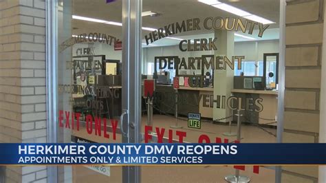 Dmv herkimer ny. Herkimer County DMV Office. 109 Mary St. Suite 1111. Herkimer, NY 13350. (315) 867-1130. View Office Details. 