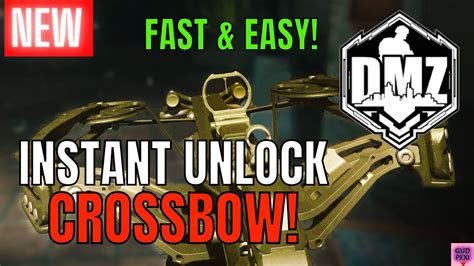 Dmz unlock crossbow. If you have spare COD Points, you can purchase a Store Bundle containing a Crossbow Blueprint to unlock the Crossbow instantly. Lastly, remember that extracting weapons in MW2 DMZ will permanently … 