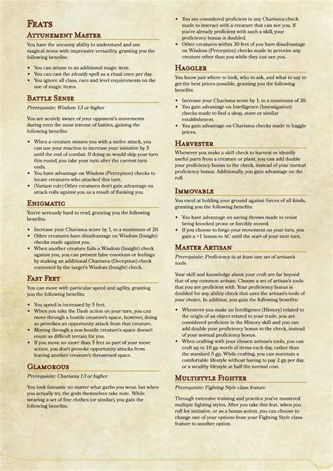 Dnd 5e feats. Things To Know About Dnd 5e feats. 
