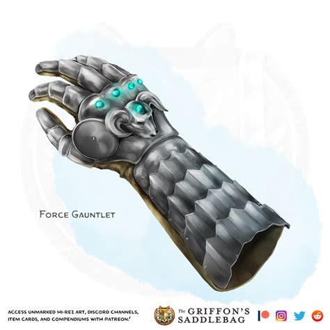 Gauntlets in D&D 5e While not quite as famous as magical rings, magic gauntlets are still iconic pieces of equipment for an adventurer. Below, the standout options for magic gauntlets have been organized according to the tier of play for which they are best suited.. 