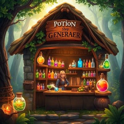 Dnd 5e potion shop generator. .  ...