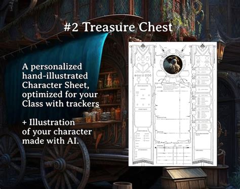 Dnd Character Sheet Commissions Etsy