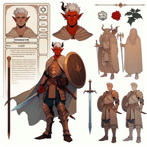 Dnd character appearance generator.  Exotic will mix-and-match the Realistic combination...