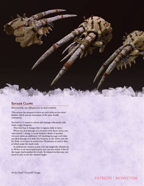 Oct 16, 2020 · Claws. Your hands transform into claws, which deal 1d6 slashing damage on a hit. When you take the Attack action on your turn and make an attack with your claws, you can make one additional attack using your claws as part of the same action. Can a level 5 Barbarian attack with a Greataxe or other two-handed weapon then attack twice with their ... . 