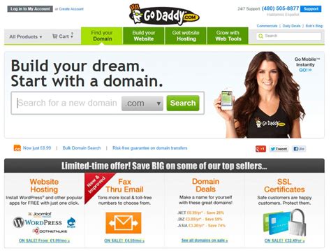 Dnh godaddy. Your all in one solution to grow online. Start a free trial to create a beautiful website, get a domain name, fast hosting, online marketing and award-winning 24/7 support. 