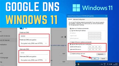 Dns google windows 11.  This guide will show you how to set DNS server Windows 1...