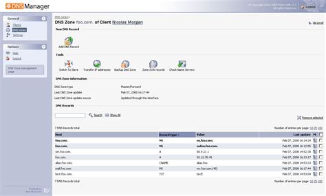 Dns management. DNS manager gives you the power to easily provide DNS hosting services. The control panel is a simple management tool for resellers and end users. With DNS manager you can support both primary and secondary name servers. Review collected by and hosted on G2.com. 