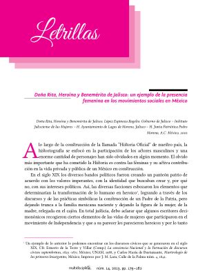 Doña rita, heroína y benemérita de jalisco. - Study guide for nassau county custodian test.