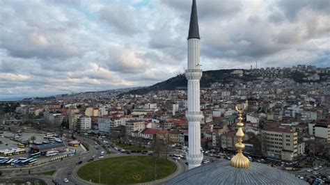 Doğu Karadeniz'in en büyük cami ve külliyesinin inşaatı sürüyor - Son Dakika Haberleri