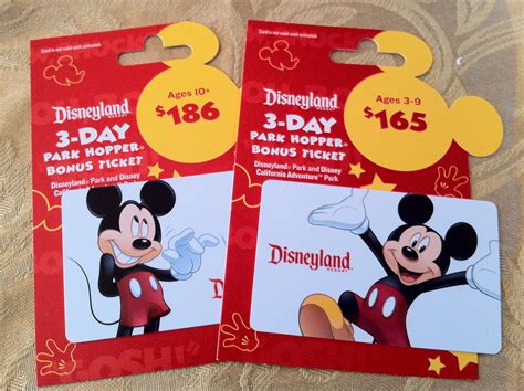 Do Disney Gift Cards Work At Disneyland