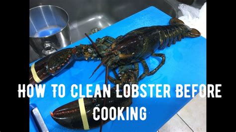 Do I need to clean lobster before boiling it? - I