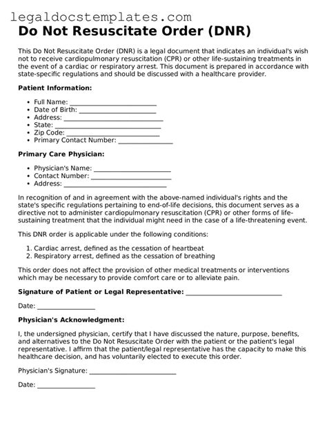 Do Not Resuscitate Template Free Template Download,Customize and Print