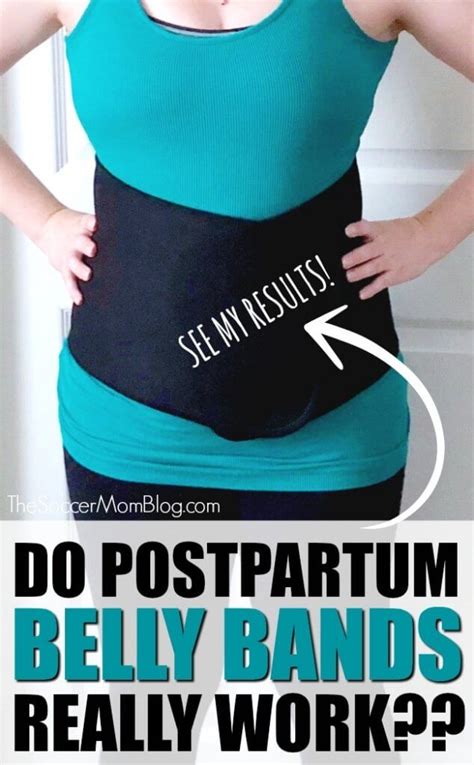 Do Postpartum Belly Bands Work? - The Soccer Mom Blog