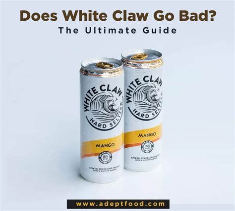 Do White Claws Go Bad, Mango is one of White Claw's most popular flavors,  but it failed to capture our taste buds in the way that others from its  lineup did.