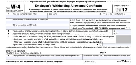 Do You Need a New Form W-4 Every Year? - Payroll …