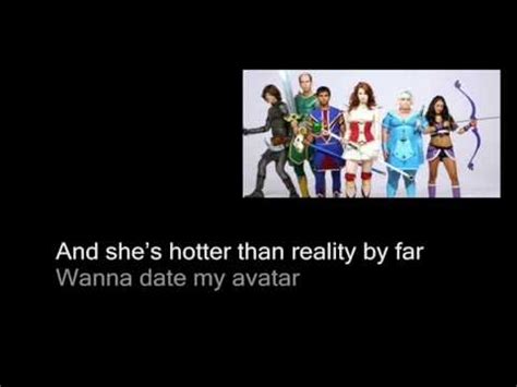 Do You Wanna Date My Avatar?: Lyrics Version - YouTube