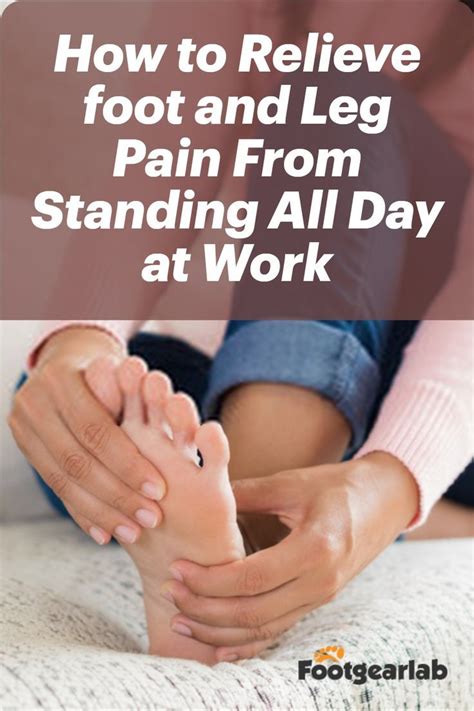 Do You Work On Your Feet All Day? - Relieve Foot …