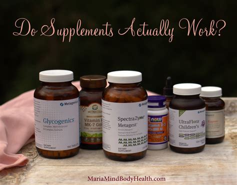 Do Your Supplements Work
