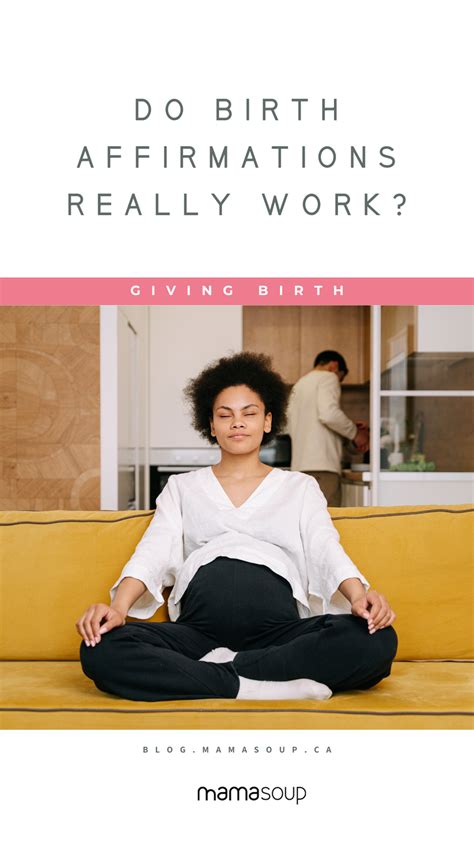 Do birth affirmations really work