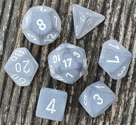 Do chessex frosted dice usually rub off when you touch them