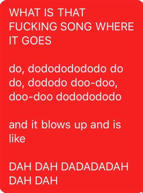 Do do do dodododo do do do dododo song. Things To Know About Do do do dodododo do do do dododo song. 