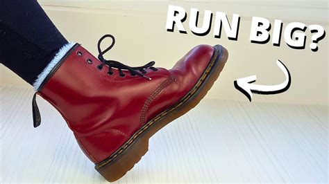 Do dr martens run big. 15 Dec 2021 ... sure you always get your Docs from the OFFICIAL store (like I do!) here: https://fave.co/3NEzhop (Affiliate link, not sponsored by Dr. Martens ... 