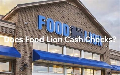 Do food lion cash checks. Things To Know About Do food lion cash checks. 