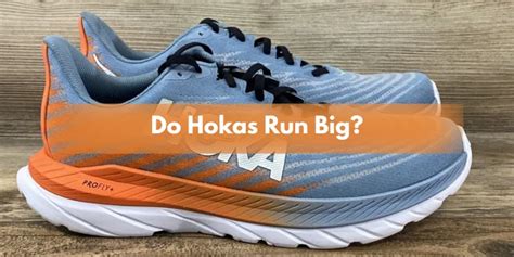 Do hokas run big. Now 20% Off. $136 at Dick's Sporting Goods $102 at Backcountry $170 at Zappos. Now, let’s talk about fit and function. Some of Hoka’s sneakers, like the Mach 5 (an excellent lightweight ... 